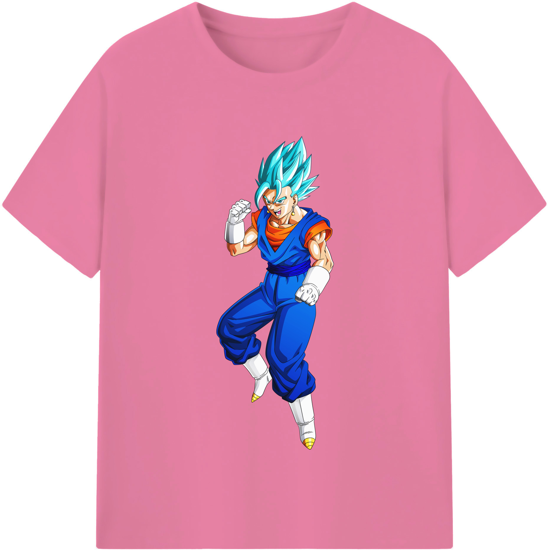 （画像用） ドラゴンボール ベジット DRAGON BALL Vegetto 綿100％半袖Tシャツ（フロントプリント）